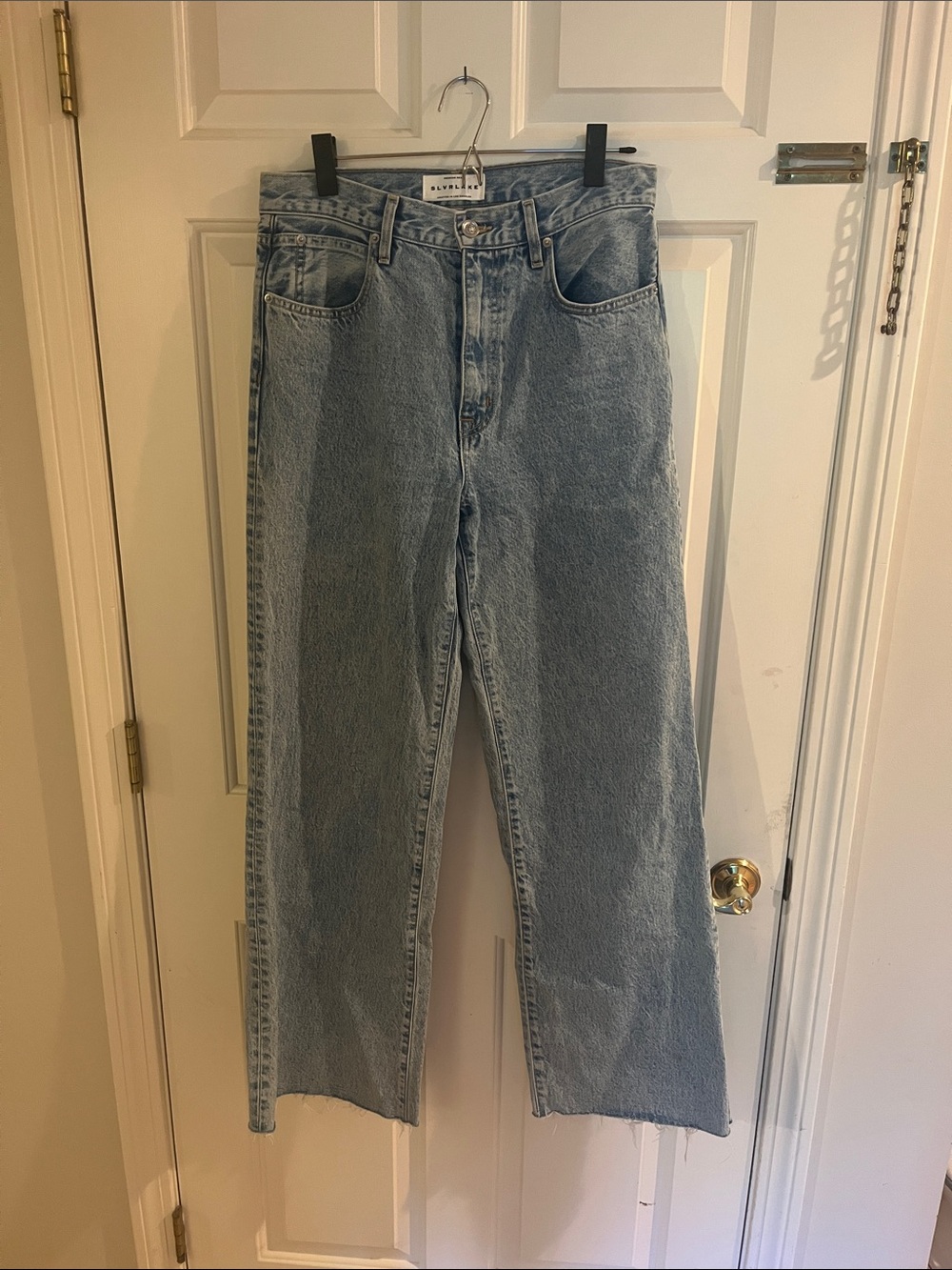 SLVRLAKE Grace wide leg Jeans size 30
